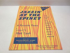 Jazzin At the Spinet for Spinet Organs 6 Favorite Tunes vintage songbook