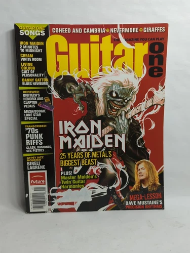 Guitar One November 2005 Iron Maiden, Living Colour Tablature Dave Mustaine