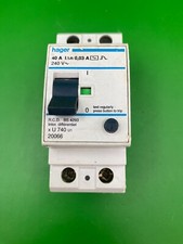 Hager U740 U1 20066 40A 30mA RCD