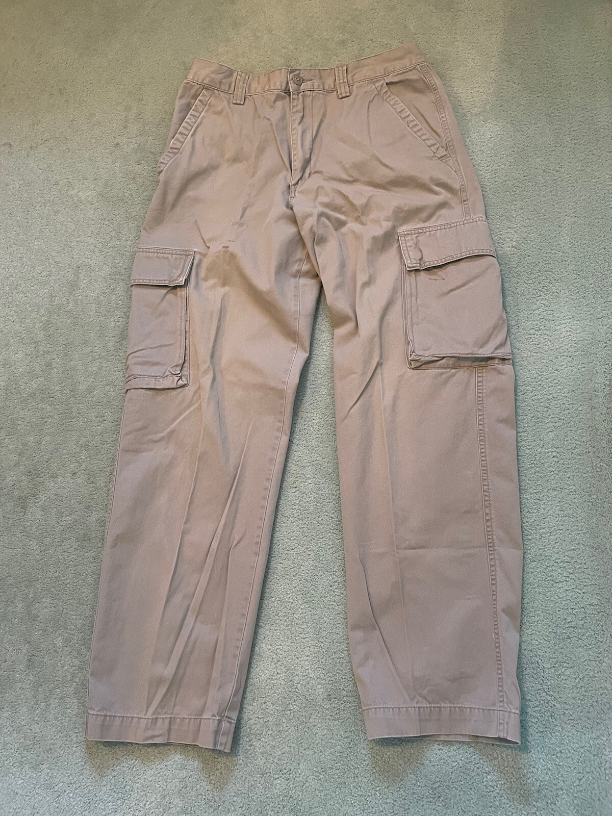 Old Navy Cargo Pants 32 Regular /Beige Casual Gem
