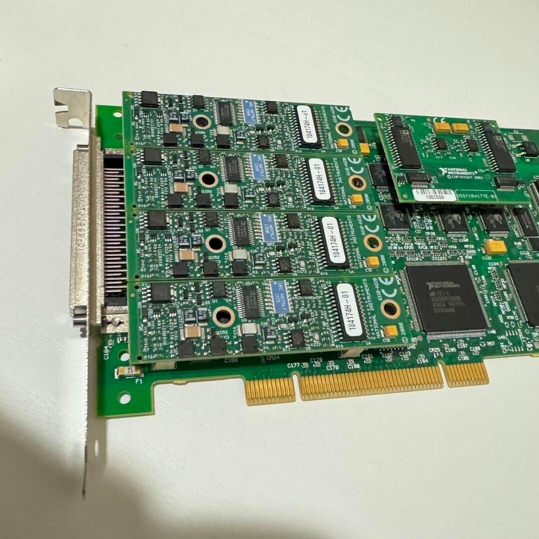 National Instruments PCI-6110 NI DAQ Card 4ch 5MS/sec National Instruments PCI-6110 NI DAQ Card 4ch 5MS/sec