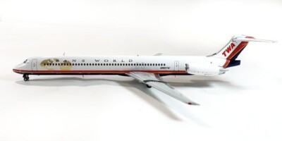 MD-80 TRANS WORLD AIRINES REG: N960TW MIT STÄNDER - GEMINI JETS G2TWA911 1/200