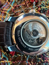 HAMILTON JAZZMASTER MAESTRO H327160 CHRONOGRAPH SILVER DIAL AUTOMATIC WATCH 😳 14