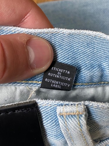 VERSACE JEANS COUTURE Women's Vintage Light Blue DENIM JEANS Size 29 - Picture 18 of 18