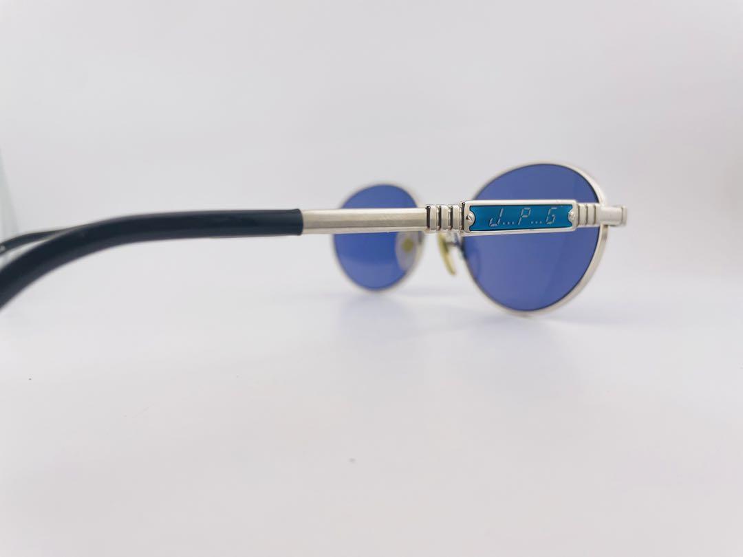 JEAN PAUL GAULTIER JPG 58-5104 with Case Blue Lens vintage 