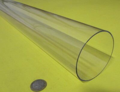 Kmac Polycarbonate Round Clear Tube / Tubing 3.0'' OD x 2.875'' ID (3'' x 2 7/8'')