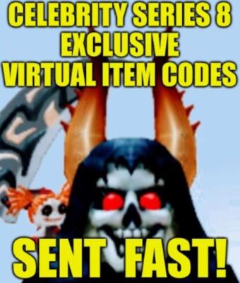 Celebrity Series 8 Exclusive Virtual Item Code Messaged FAST