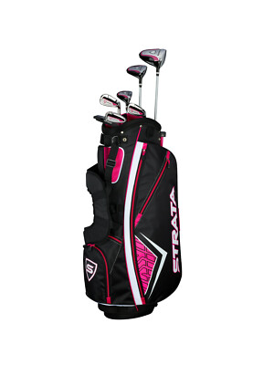 Callaway ゴルフバッグ レディース ブラック ピンク Callaway Golf - Callaway ゴルフバッグ／キャディバック 黒