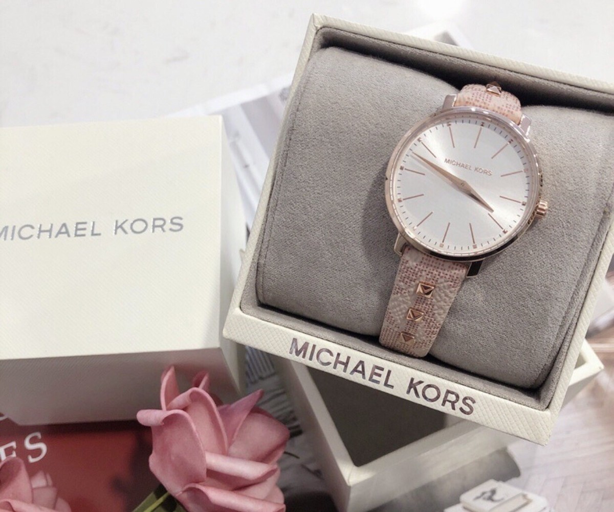 Michael‎ Kors Pyper Studded watch pink MK2873 Michael Kors Women main image 2