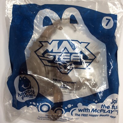2014 McDonalds Max Steel #7 Air Elementor Happy Meal Toy New