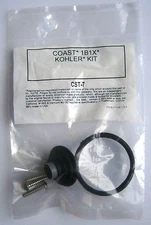 OEM 1B1X Coast Toilet Ballcock Repair Kit with Plunger, Washer,Gasket for Kohler