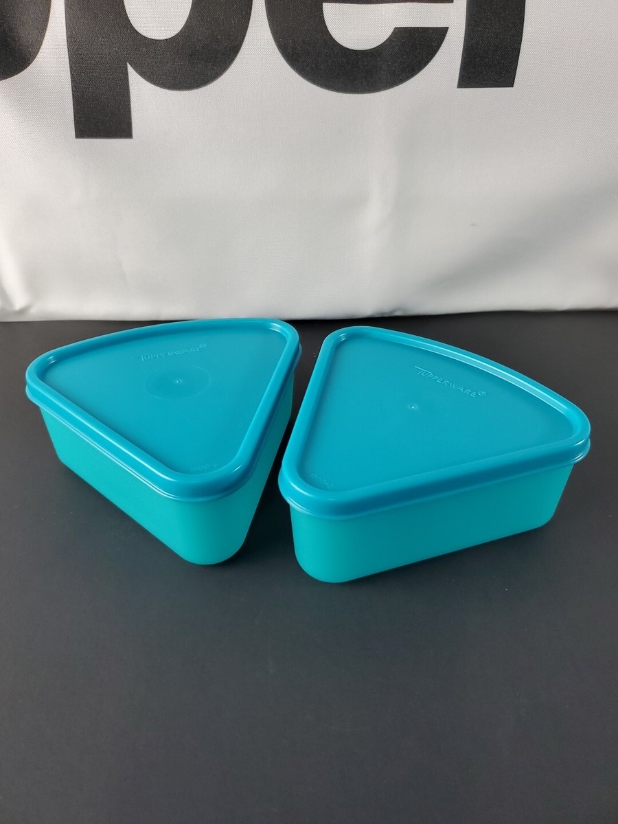 Tupperware Triangle Wedge Container & Seal Modular Carousel