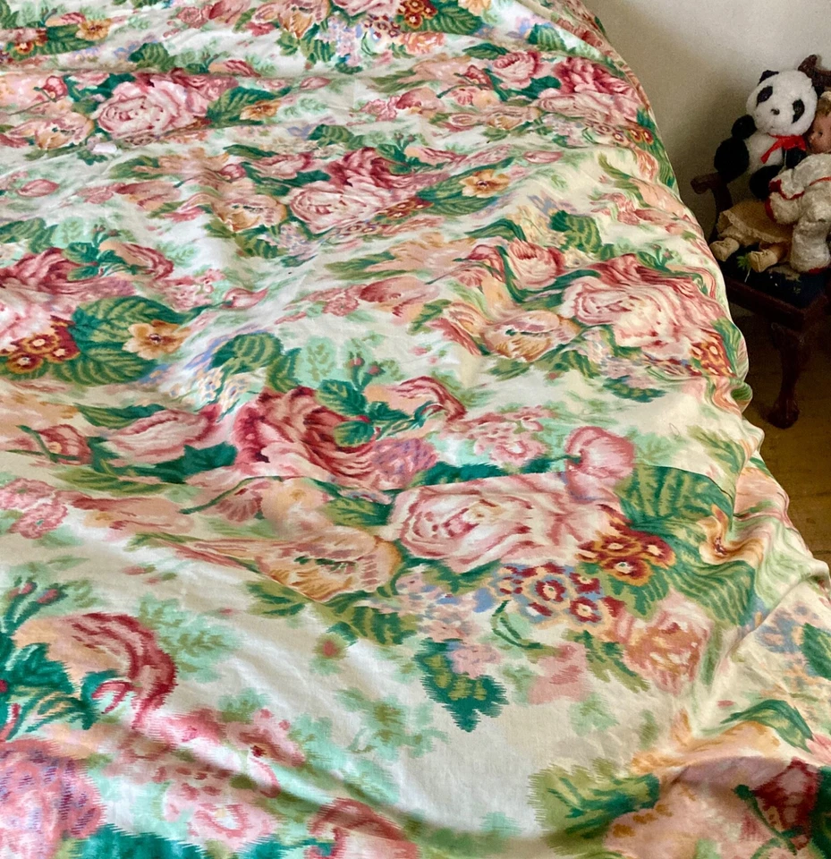 Neiman Marcus постельное белье пододеяльник королева классический цветочный винтажный новый с Ярлыками - Изображение 3 из 4