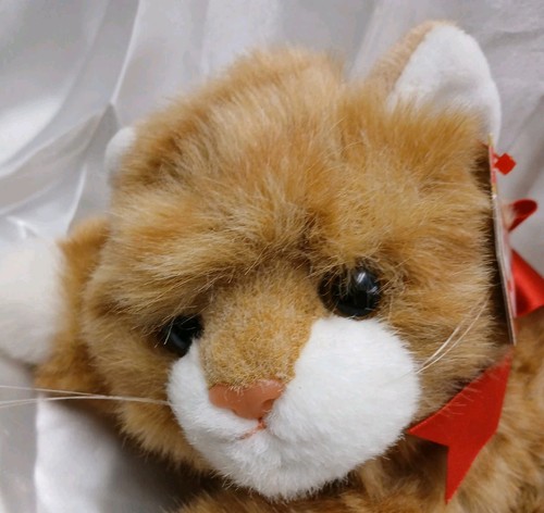 Ty Classic AI E. Kat Orange Tabby Cat Plush New - Picture 5 of 6