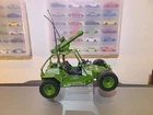 1985 Hasbro Bradley G.I. Joe A.W.E. Striker All Weather Dune Buggy. Not Complete
