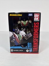 Transformers Bumblebee Movie WHEELJACK Studio Series 81 Deluxe Class Hasbro
