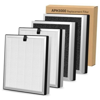 4-pack APH3000 Replacement Filter, Compatible with KNKA a. 4-P APH3000 Filter