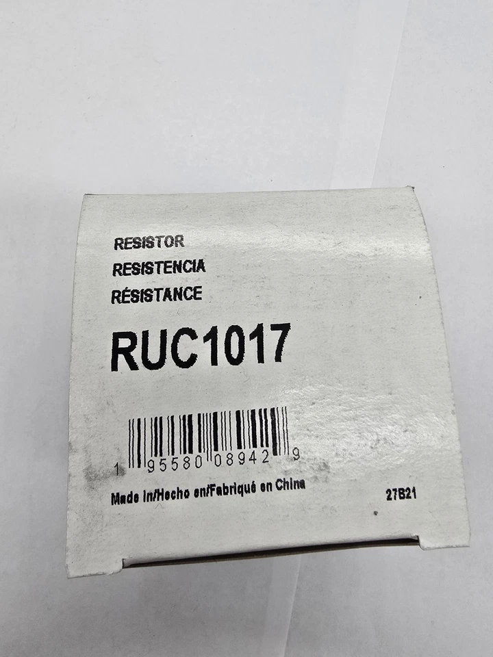 Resistencia de motor soplador HVAC CARQUEST RUC1017 Foto 4 de 4