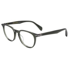 Rag Bone Men's 50 mm Dark Grey Opticals RNB7028-G-HWJ-50