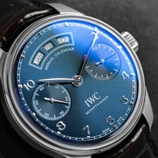 IWC Portugieser Blue Men's Watch - IW503502 5