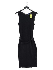 Winser London Bodycon Midi Dress UK8 in Black