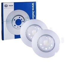 2x HELLA PAGID BREMSSCHEIBEN Ø292mm HINTEN passend für ALFA ROMEO 159 BRERA SPID