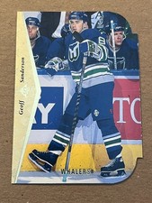 1994-95  UPPER DECK SP - DIE CUT PARALLEL - GEOFF SANDERSON WHALERS #52