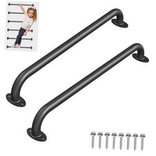 30 Inch Metal Safety Handle, Playground Ladder Handle black 2- 30 Inch-2pcs