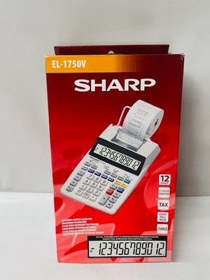 Sharp EL-1750V Electronic Printing Calculator- NEW IN BOX