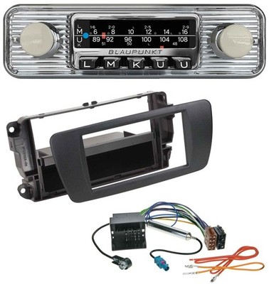 Blaupunkt MP3 Bluetooth USB DAB Autoradio für Seat Ibiza 6J ab 08 nitschwarz AN1