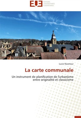 Lucie Naveteur | La carte communale | Taschenbuch | Französisch (2015) | 132 S.