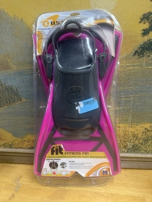 Aqua Lung Swim U.S. Divers, Fit Fitness Fun Med 6.5-9.5 Ez Adjust, Pink  New