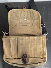 Vinyage Scotch Line J.T. Fishing Pouch Satchel