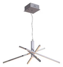 Craftmade 45724-LED Pinnacle 4 Arm 28" LED Chandelier - Chrome