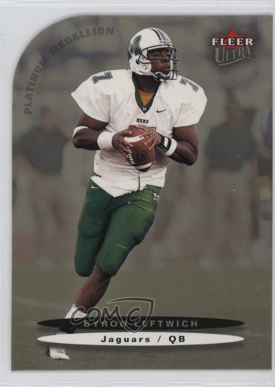 Byron Leftwich Ultra Platinum Medallion #162 Base
