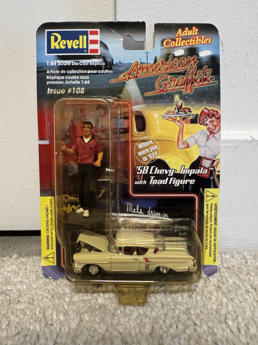 ④ Hotwheels Revell American Graffiti Hot Wheels AMERICAN GRAFFITI 25th Anniversary Diecast Car Set