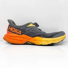 Hoka One One Mens Speedgoat 5 1123157 CFLM Gray Running Shoes Sneakers Size 10 D