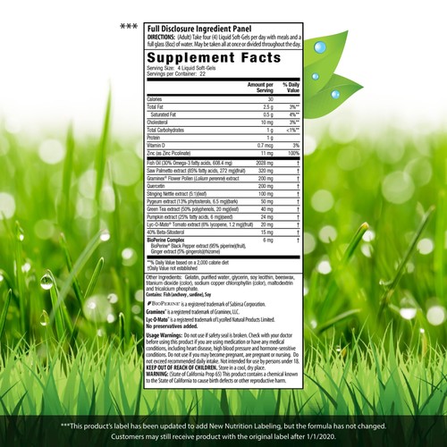 Prosta-Strong - Prostate Health Support with Saw Palmetto, Lycopene, Pumpkin ... - Picture 2 of 6