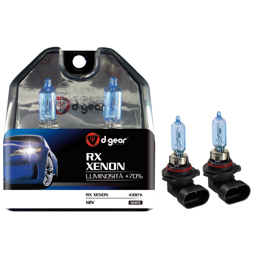 D-GEAR RX HB3 65W +70% Bianco - Lampadine Auto Alta Visibilità 2pz