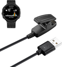 Charger for Garmin Forerunner 235, Replacement USB Charging Cable Clip Cord for
