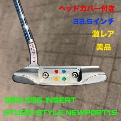 SCOTTY CAMERON STUDIO STYLE NEWPORT 1.5 33.5in Putter RH No Head
