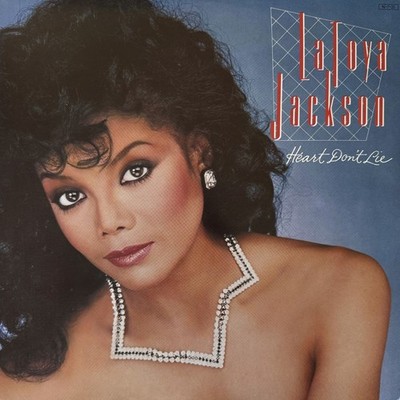 LaToya Jackson - Heart Don't Lie (Japan LP) (NM/EX)