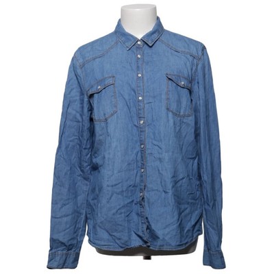 Springfield, Jeanshemd, Größe: 44, Blau, Sonstiges, Denim, Damen #WX7