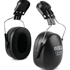 GREEN DEVIL Helm-Kapselgehörschutz mit 31 dB SNR, Gehörschutz-Kapseln