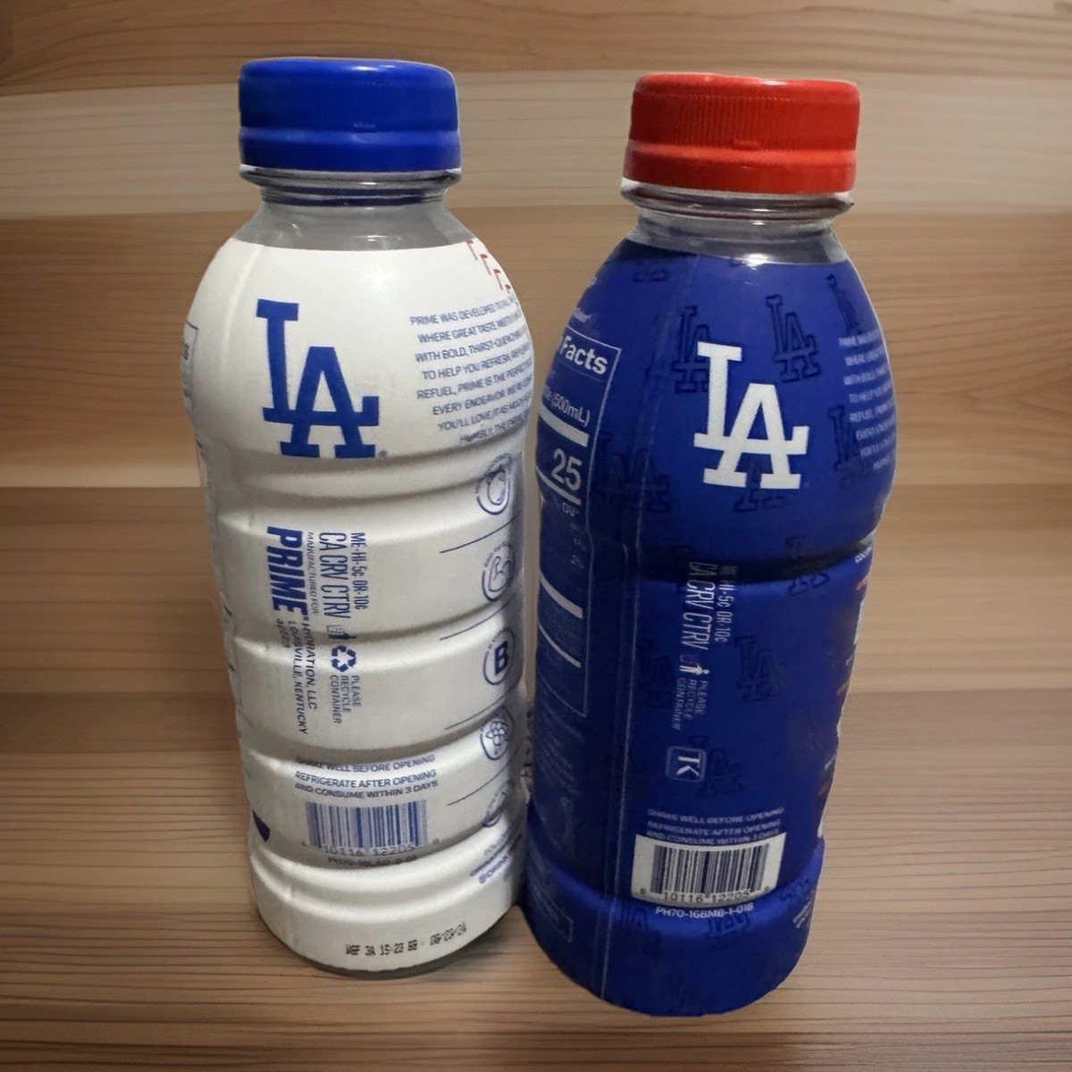 2 Rare Sealed Prime Hydration Drink Limited LA DODGERS WHITE +
