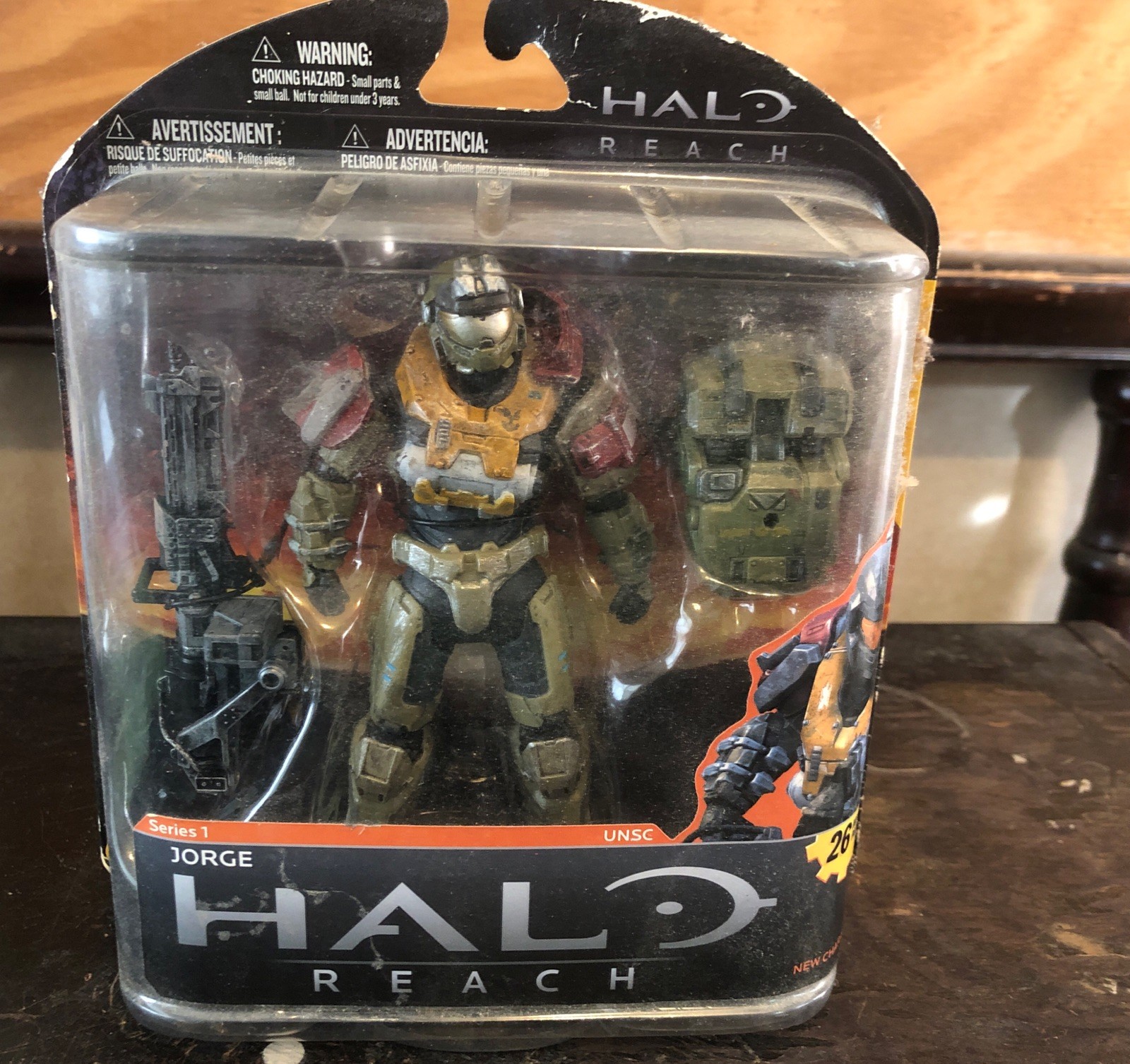 McFarlane Halo Reach Series 4 : UNSC Marine  Mint In Sealed Box  Rare Collectible Action Figure 1533217694 D2130f9a
