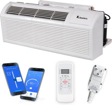 15,000 BTU PTAC Packaged Terminal Air Conditioner  Heat Pump with 3.5 Kw Electr