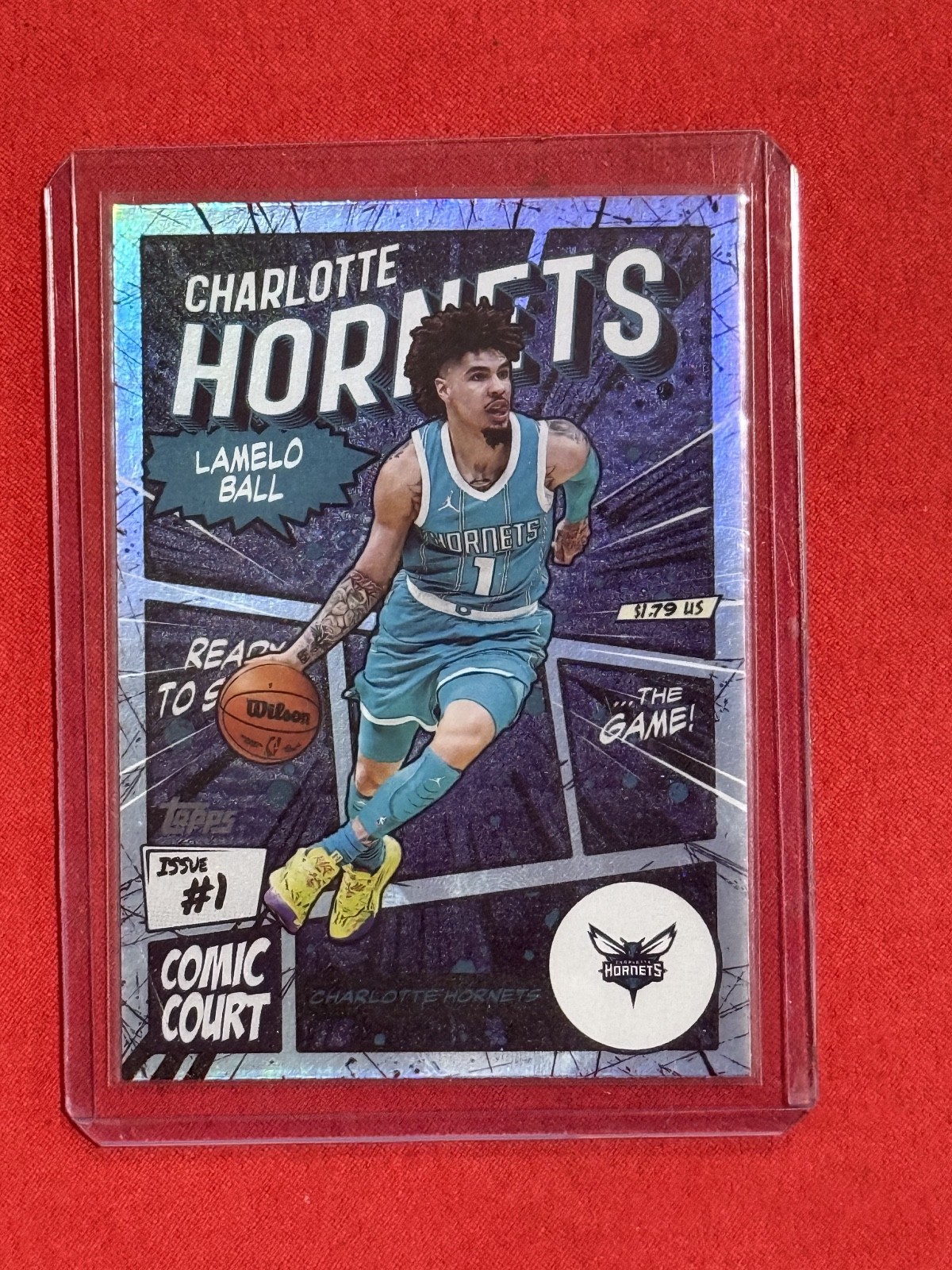 2025-26 Topps LaMelo Ball Comic Court SP Case Hit #CC-10