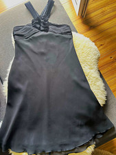 VM Damen Cocktailkleid Gr. 36 Schwarz kurz V-...