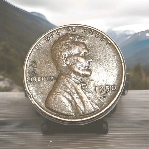 * 1950 S Lincoln Wheat Cent/ Penny **FREE SHIPPING**